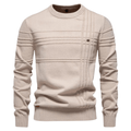 Burkhard | Pulover elegant pentru bărbați cu design în carouri