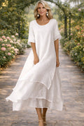 Eva – Rochie Maxi cu Volane