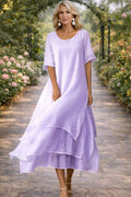 Eva – Rochie Maxi cu Volane