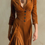 Vivienne Velvet Long Dress