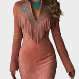 Elena - Rochie Maxi Vintage