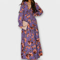 LILA – ROCHIE MAXI GRĂDINA SECRETĂ
