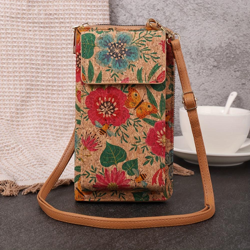 Natalia — Accesoriu de geantă cu umăr Boho-Flori