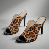 Labe | Pantofi cu Toc Leopard
