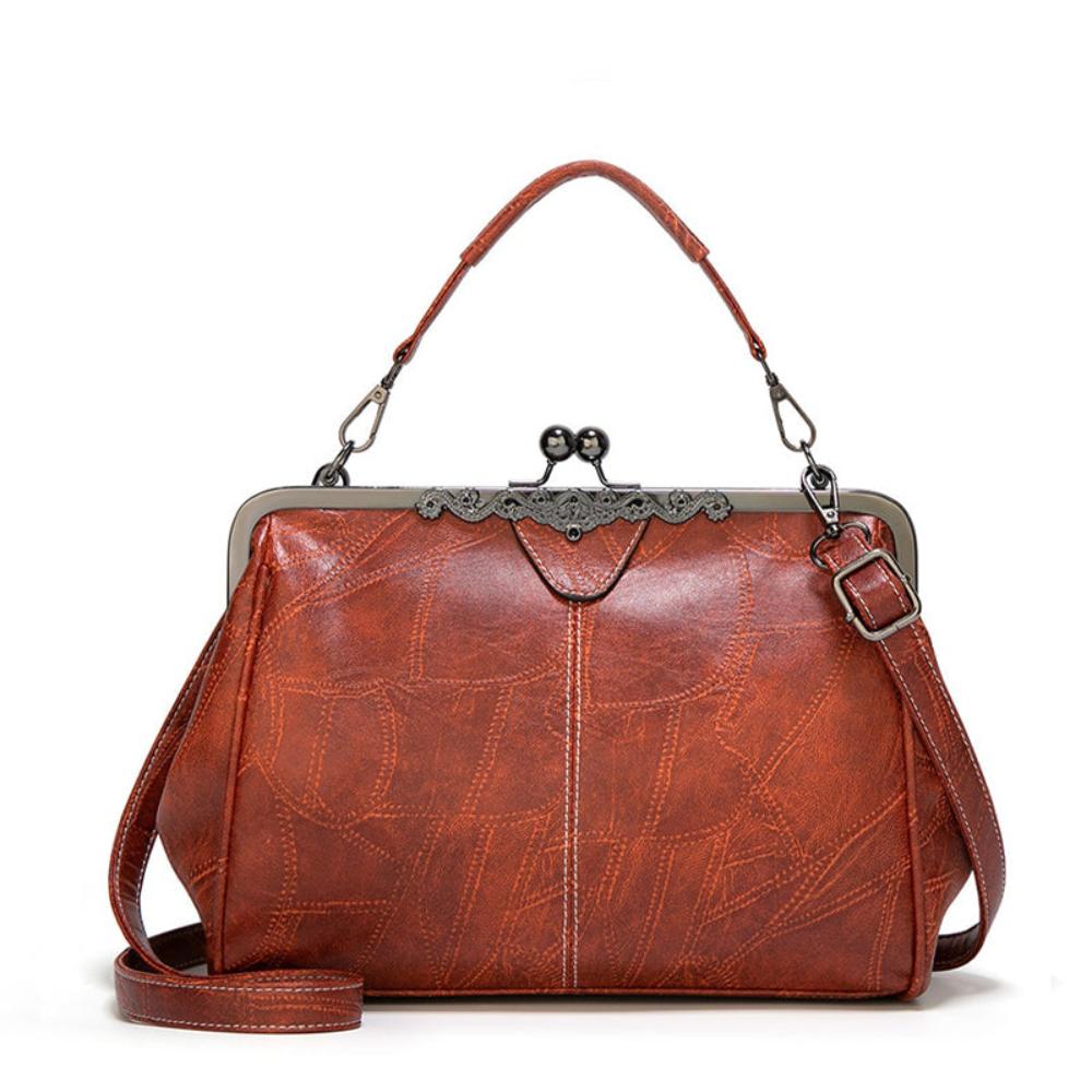 Mila — Geantă Vintage cu Închizător Elegant