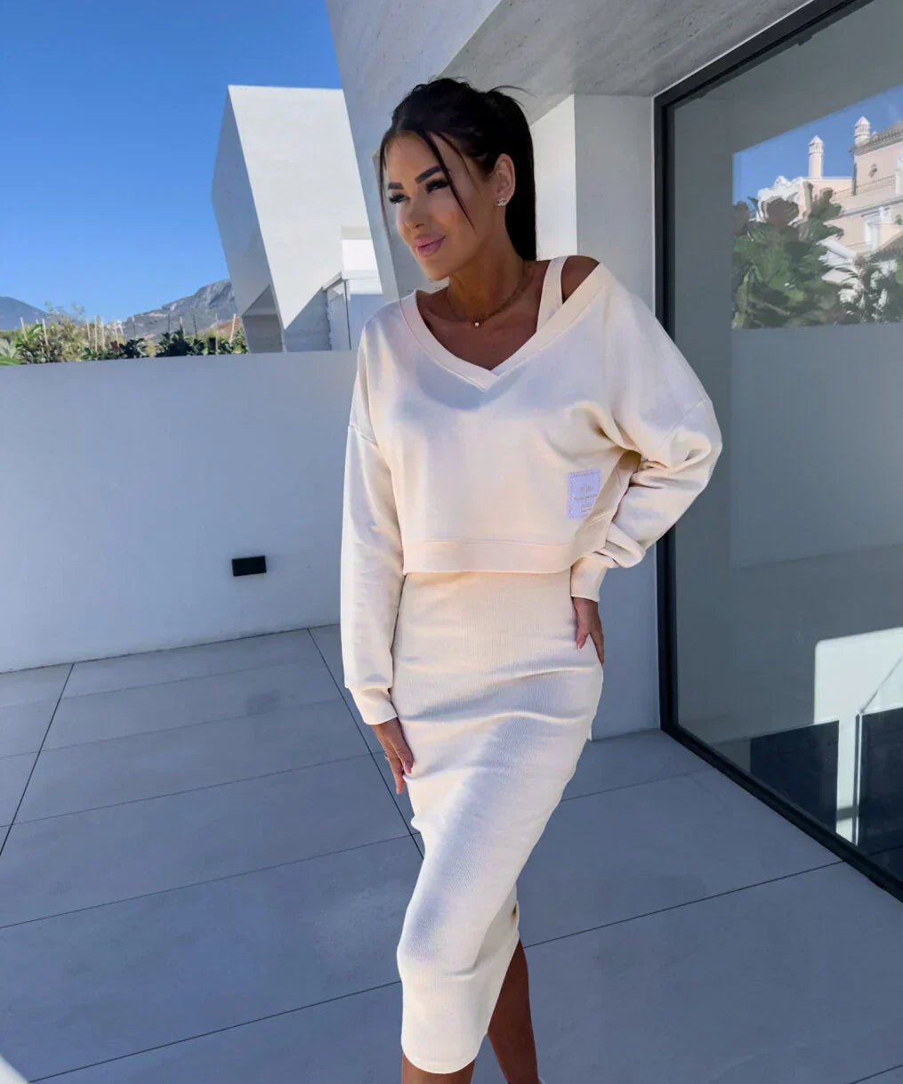Carmen – Set Rochie și Hanorac