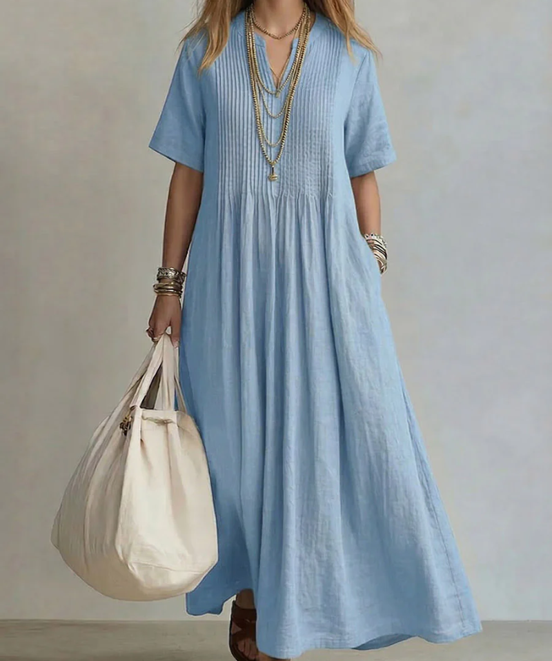Elena – Rochie Plisată