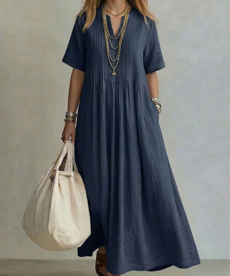 Elena – Rochie Plisată