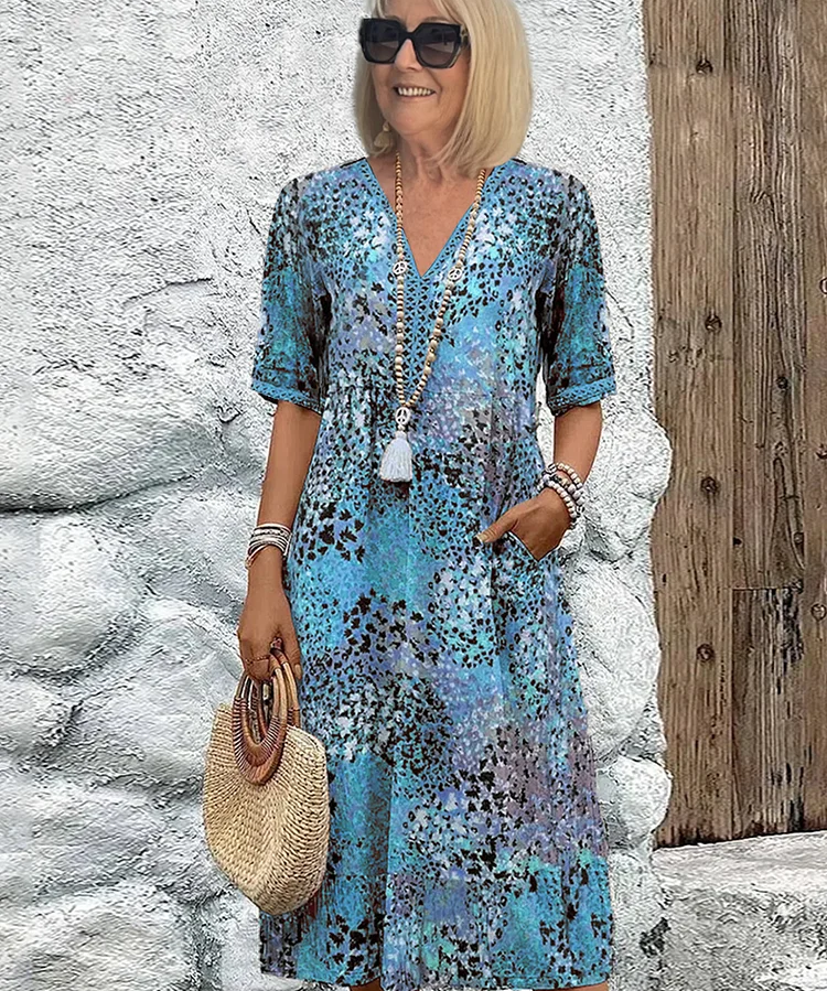 Loredana – Rochie cu Motiv Floral