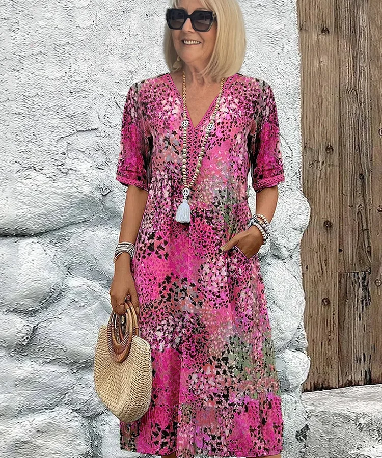 Loredana – Rochie cu Motiv Floral
