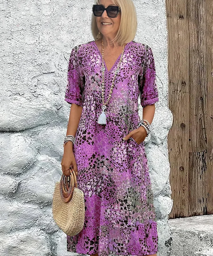 Loredana – Rochie cu Motiv Floral