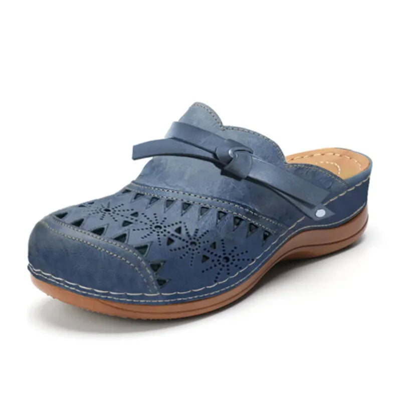 Nedeia – Saboți Casual cu Design Decupat