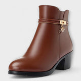 Emilia – Botine elegante de iarnă cu fermoar