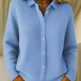 Elena | Cardigan Clasic din Tricot Moale