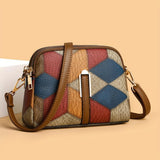 Clio — Mini Geantă Crossbody Patchwork