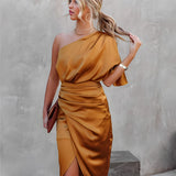 Doina – Rochie Midi cu Siluetă Delicată
