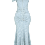 Emilia – Rochie Maxi cu Dantelă Aplicată cu Finețe