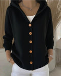 Fleur | Cardigan moale cu glugă