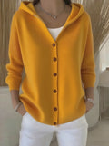 Fleur | Cardigan moale cu glugă