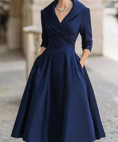 Maria – Rochie Midi Elegantă