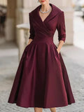 Maria – Rochie Midi Elegantă