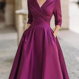 Maria – Rochie Midi Elegantă