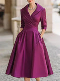 Maria – Rochie Midi Elegantă