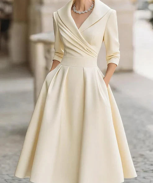 Maria – Rochie Midi Elegantă