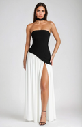 Livia – Rochie Lungă Elegantă cu Linie Clasică