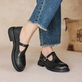 Giulia – Pantofi Vintage cu Design Brogue și Baretă
