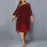 Abelone | Rochie Midi Oversize Elegantă