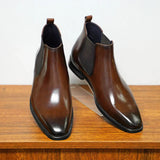 Blake | Bottines Chelsea en cuir raffiné