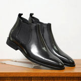 Blake | Bottines Chelsea en cuir raffiné