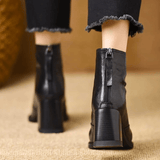Claudia | Botine de Lux cu Toc Mediu