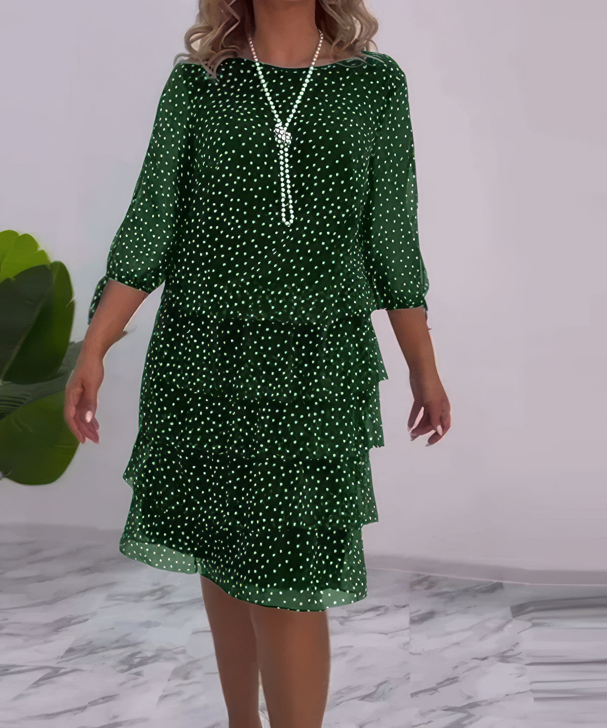 Crina – Rochie cu Imprimeu Romantic